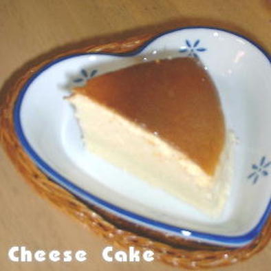 簡単＠スフレチーズケーキの写真
