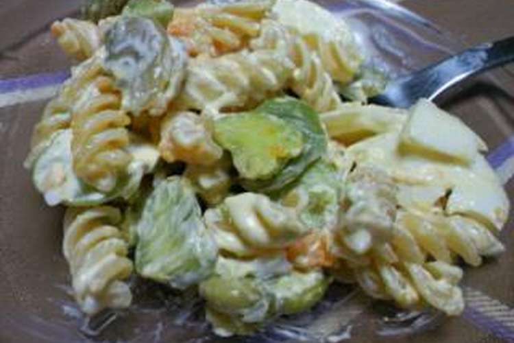 そら豆とゆで卵のマカロニサラダ レシピ 作り方 By Platinumshow クックパッド