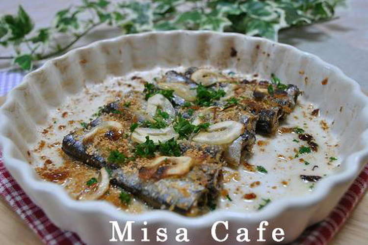 オイルサーディンガーリックチーズパン粉焼 レシピ 作り方 By みさカフェ クックパッド 簡単おいしいみんなのレシピが360万品