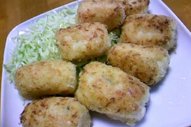 簡単おいしいかにかまクリームコロッケ レシピ 作り方 By えつだよ クックパッド 簡単おいしいみんなのレシピが357万品