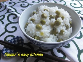 グリーンピース好きのための豆ご飯