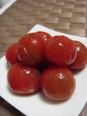 ☆真っ赤なトマトの甘~い麺つゆ浅漬け☆の写真