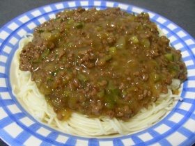 甘酢ひき肉あんかけそうめん