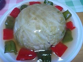 大きなロールキャベツ
