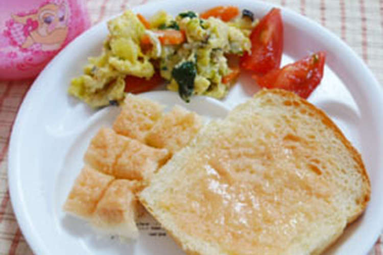 トーストしないピザ味パン 離乳食後期以降 レシピ 作り方 By T Mask クックパッド 簡単おいしいみんなのレシピが355万品