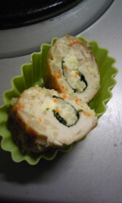 お弁当にNEWささみチーズ