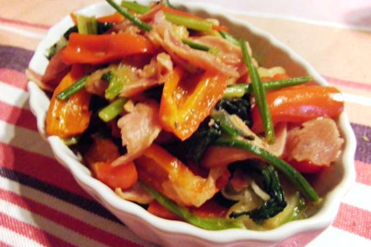 付け合せに 彩り野菜ソテー レシピ 作り方 By 0114 クックパッド 簡単おいしいみんなのレシピが356万品