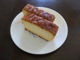 牛乳パックで作る・ザラメハチミツカステラ