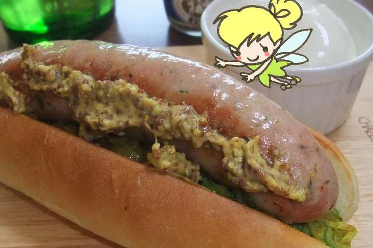 ホットドッグ カレーマスタード味 レシピ 作り方 By Tink クックパッド