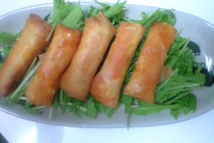 3ステップカンタンエビチリ春巻き レシピ 作り方 By ﾐｷﾃｨ4649 クックパッド 簡単おいしいみんなのレシピが355万品