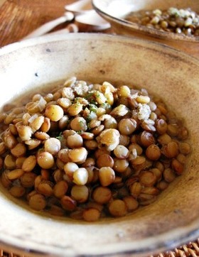 レンズ豆の煮込み