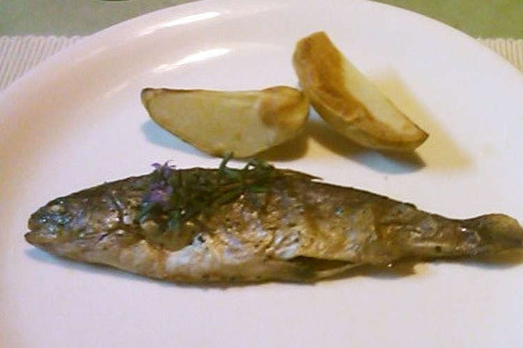 ニジマスのローズマリー風味 臭くない魚 レシピ 作り方 By Olive11 クックパッド 簡単おいしいみんなのレシピが377万品