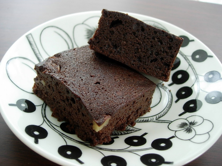 ファッジーココアブラウニーのレシピ