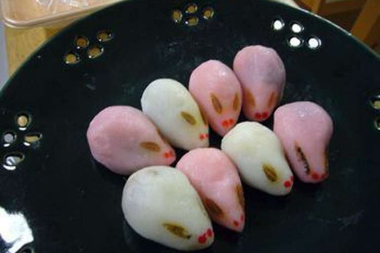 簡単で可愛い餡入りうさぎ団子 レシピ 作り方 By おーさかや クックパッド 簡単おいしいみんなのレシピが358万品