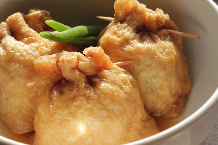 じゅわ っとおいしい きんちゃく煮 レシピ 作り方 By Tonakai クックパッド 簡単おいしいみんなのレシピが352万品