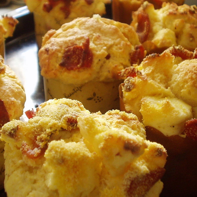 ハラペーニョコーンマフィンのレシピ