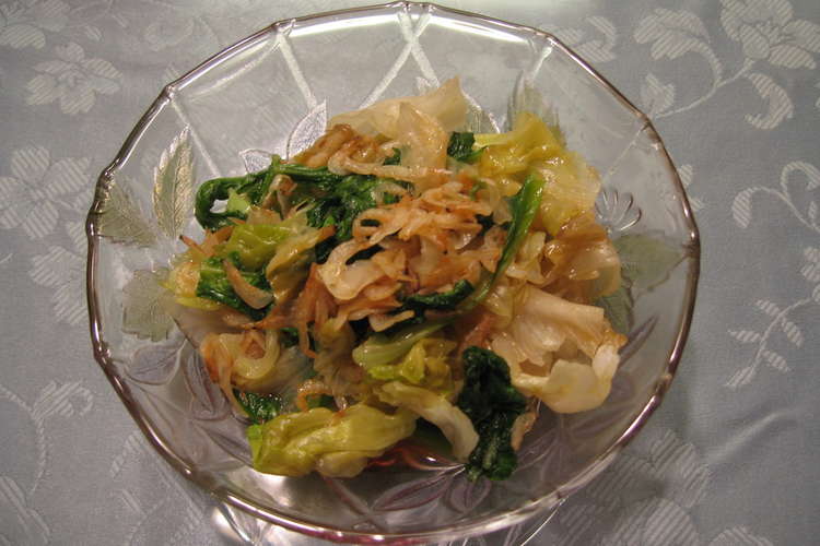 レタスの温サラダ レシピ 作り方 By まっきー日記 クックパッド 簡単おいしいみんなのレシピが376万品