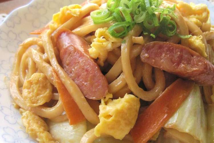 ふわっふわ 卵とオイマヨの焼きうどん レシピ 作り方 By さや クックパッド 簡単おいしいみんなのレシピが354万品