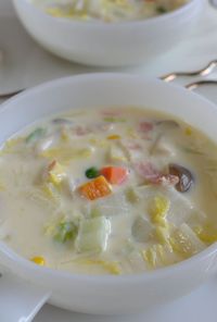 ☆ミルク野菜スープ☆（幼児用薄味）
