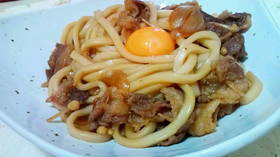 すき焼きうどん