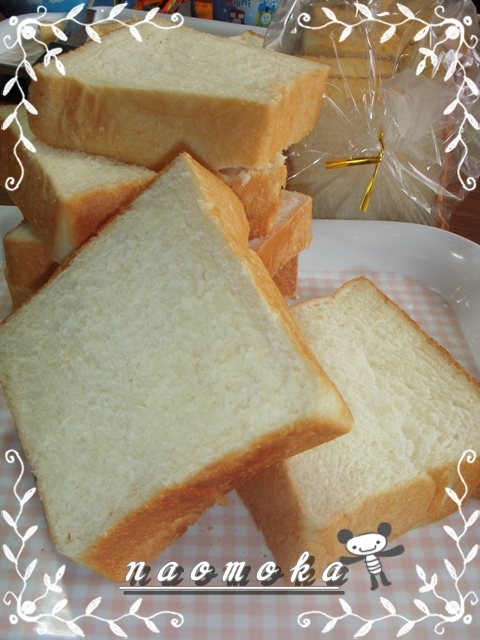 HB♡みるくリッチな角食パン☆の画像