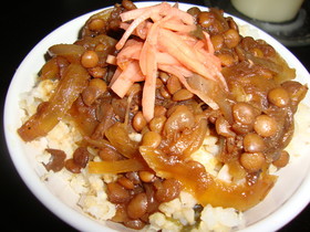 ビーガン 牛丼!
