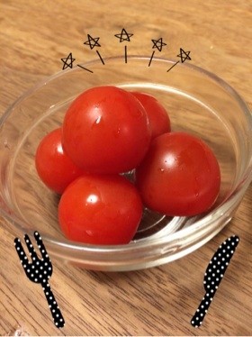 トマトが甘くなる不思議な塩漬けの画像