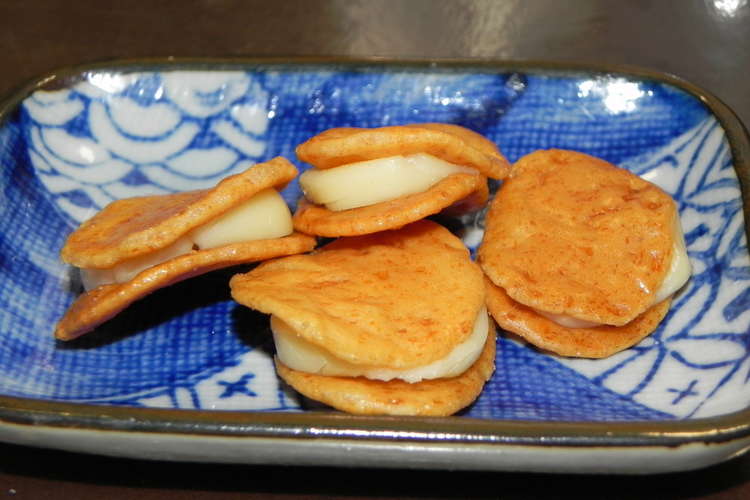 息子の思いつき チーズおかき レシピ 作り方 By はらぺこあおむし クックパッド