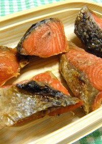 お弁当に✿簡単便利な焼鮭(保存法)