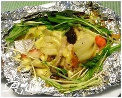 キノコと野菜たっぷり☆鮭のホイル焼きの写真