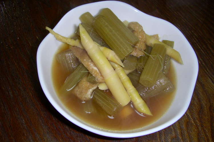 ふきとたけのこの煮物 レシピ 作り方 By 朋ちやん クックパッド 簡単おいしいみんなのレシピが364万品