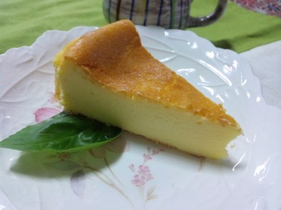 ★低カロリー低脂肪なチーズケーキの写真