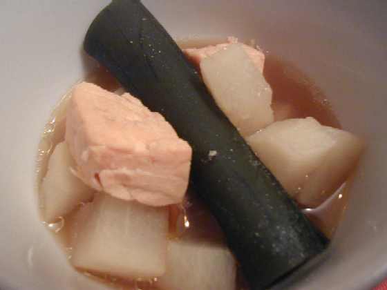 鮭と大根の簡単煮物の画像