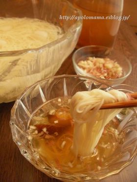 お出汁で食べる?我が家のそうめんつゆ♪