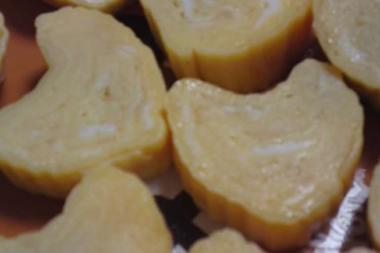 お弁当に まきすだけで可愛いハート卵焼き レシピ 作り方 By Chiemi クックパッド 簡単おいしいみんなのレシピが360万品