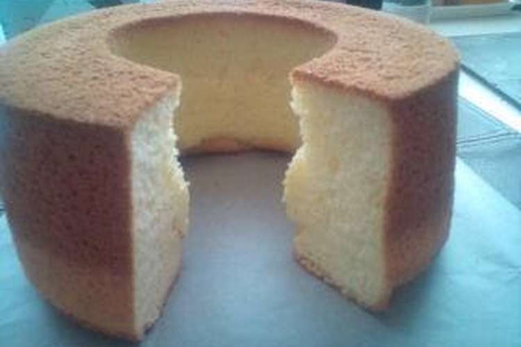 ほんのりクリームチーズシフォンケーキ レシピ 作り方 By 9milian クックパッド 簡単おいしいみんなのレシピが350万品