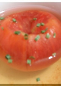 簡単！ひんやり☆お出汁トマト