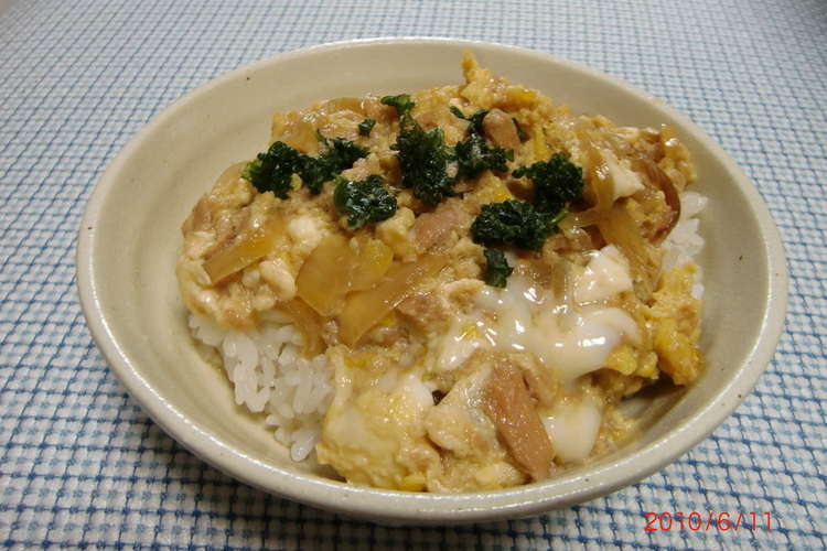 簡単 つゆだくツナ丼 レシピ 作り方 By ひだまりんご クックパッド