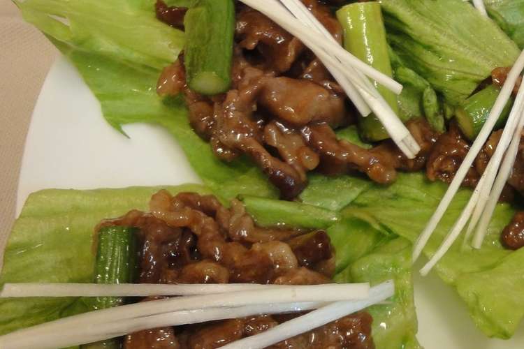 濃すぎた味付け救済 レタス包み レシピ 作り方 By Kumatokori クックパッド 簡単おいしいみんなのレシピが356万品