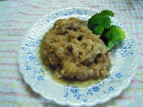 大根おろしと豚肉のさっぱり炒め煮