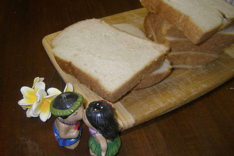 Hbアメリカ食材でふわふわおいしい食パン レシピ 作り方 By ハワイアンマミー クックパッド 簡単おいしいみんなのレシピが352万品