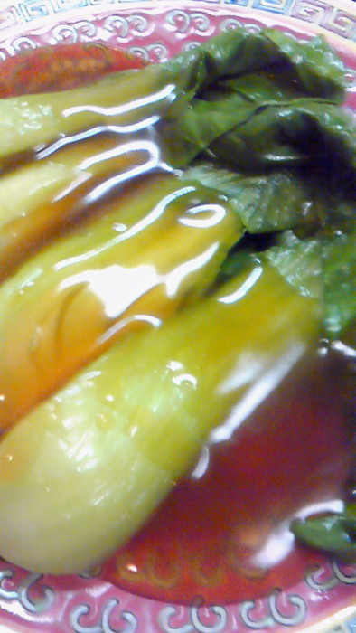 青梗菜のオイスターソースあんかけ♪の写真