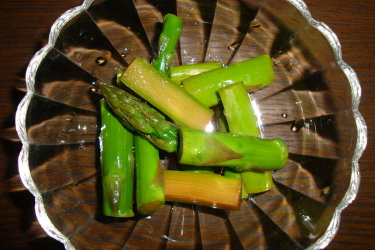 アスパラ めんみ漬け レシピ 作り方 By Tubasamama クックパッド 簡単おいしいみんなのレシピが359万品