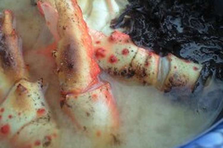 花咲蟹 殻 の美味しい味噌汁u ｪ U レシピ 作り方 By モモナ クックパッド 簡単おいしいみんなのレシピが356万品