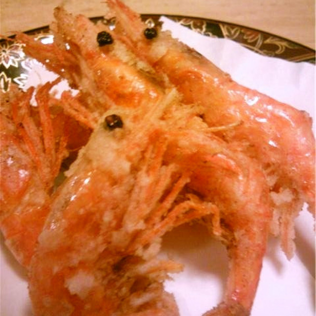 甘海老のまるごとから揚げ レシピ 作り方 By Santababy クックパッド 簡単おいしいみんなのレシピが361万品