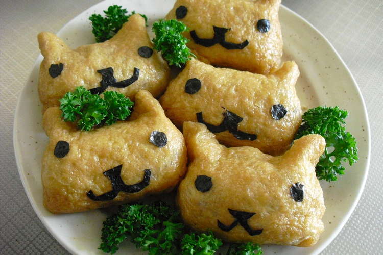 キャラ弁にも おいなりカピバラさん レシピ 作り方 By カピぞう クックパッド 簡単おいしいみんなのレシピが354万品