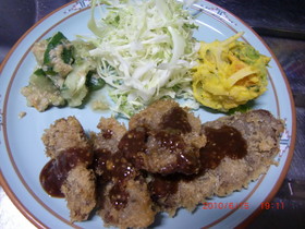 重ねて柔らかジューシー★ビフカツ♪♪