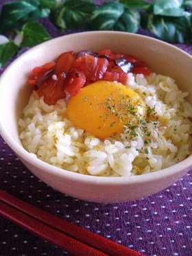 カレー粉フリ②♪TKG(卵かけご飯)♫♬