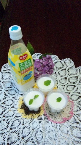 大豆と乳酸菌使用♪ヨーグルト寒天☆