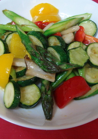 夏野菜の炒め物